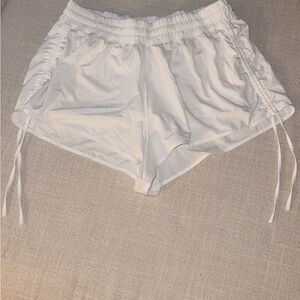 Aerie White Athletic Shorts